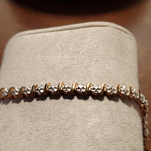 NA Jewelry - Bracelet gold over silver 925